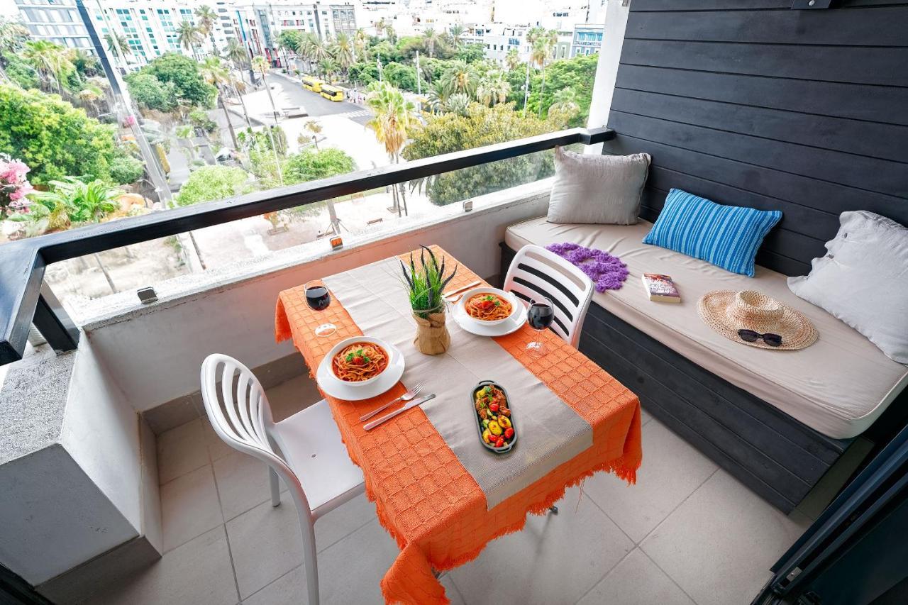 Estudio Con Terraza Vista Mar Лас-Пальмас-де-Гран-Канарія Екстер'єр фото