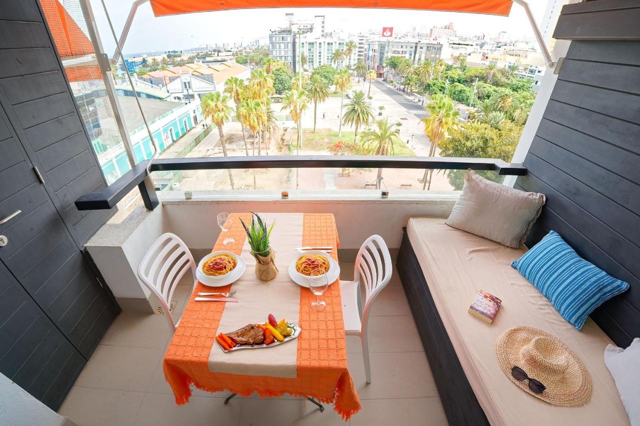 Estudio Con Terraza Vista Mar Лас-Пальмас-де-Гран-Канарія Екстер'єр фото