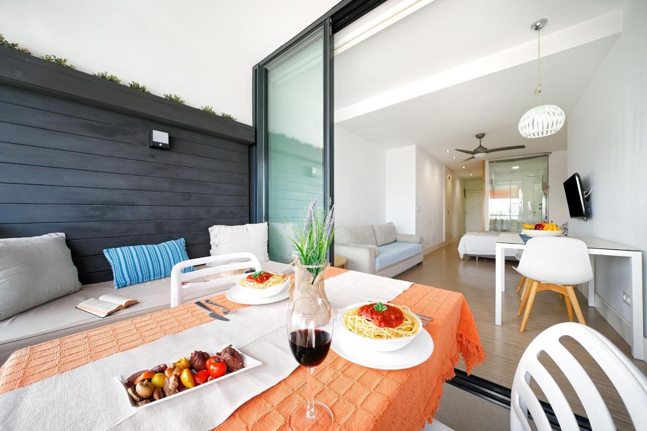 Estudio Con Terraza Vista Mar Лас-Пальмас-де-Гран-Канарія Екстер'єр фото