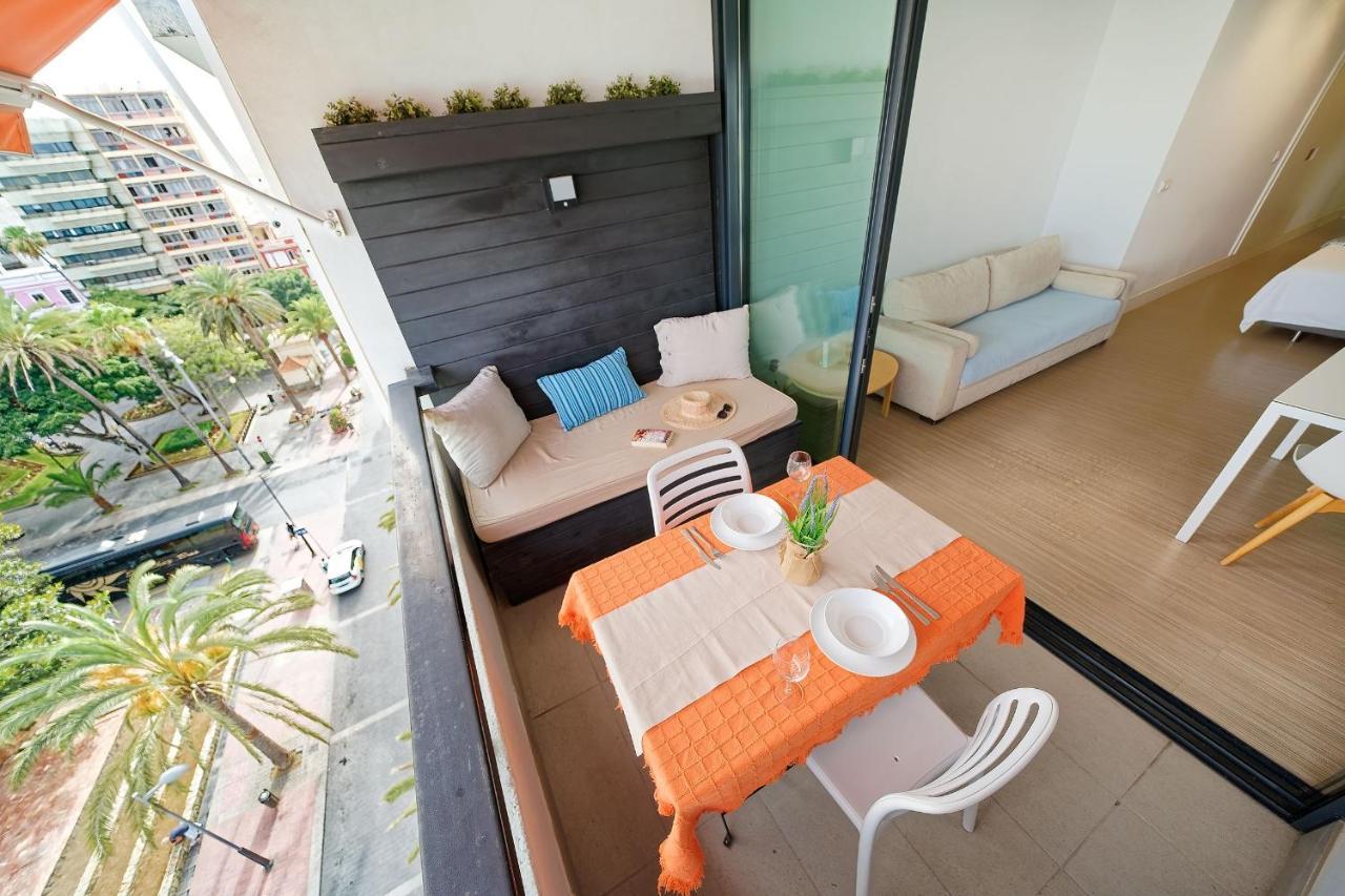 Estudio Con Terraza Vista Mar Лас-Пальмас-де-Гран-Канарія Екстер'єр фото