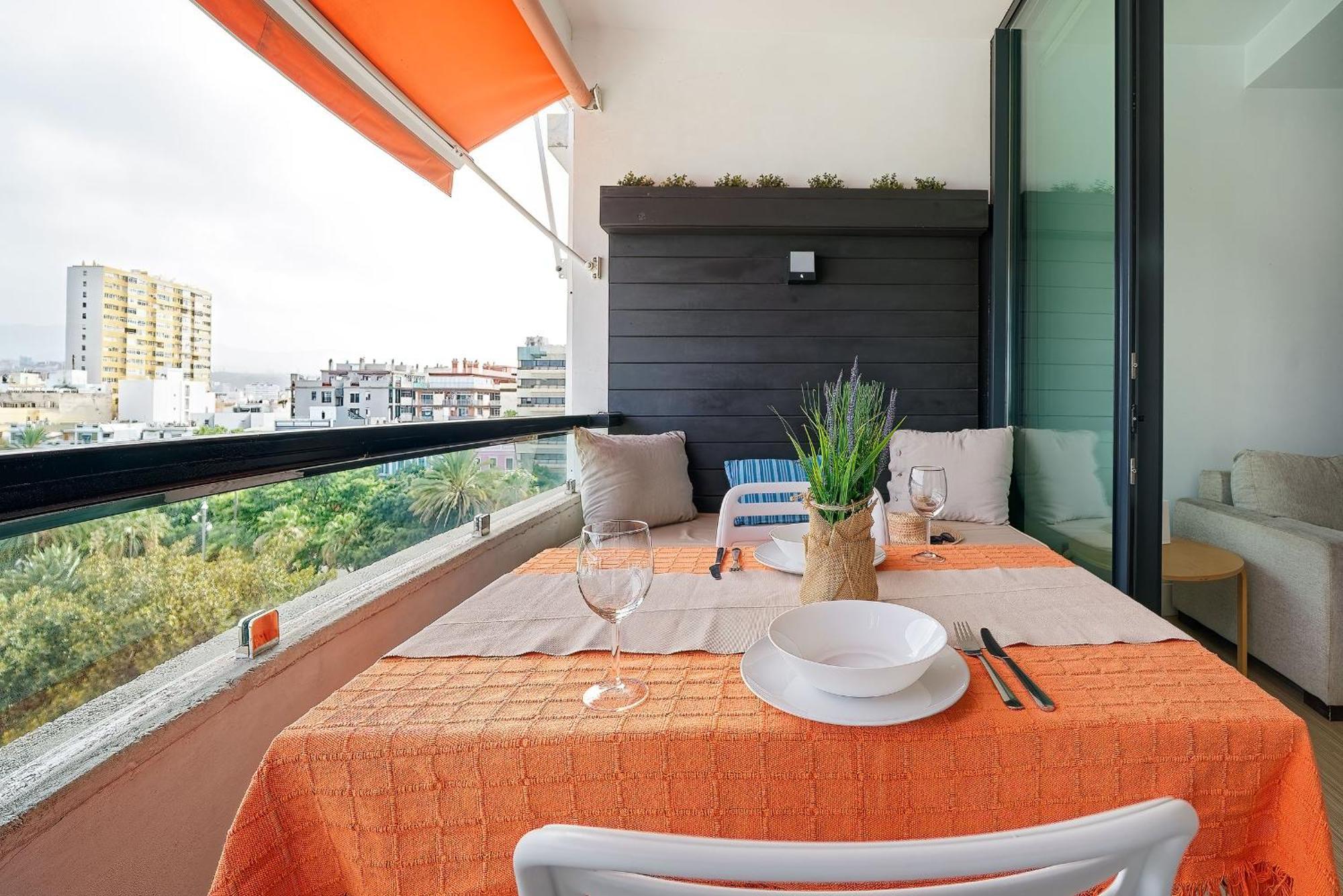 Estudio Con Terraza Vista Mar Лас-Пальмас-де-Гран-Канарія Екстер'єр фото